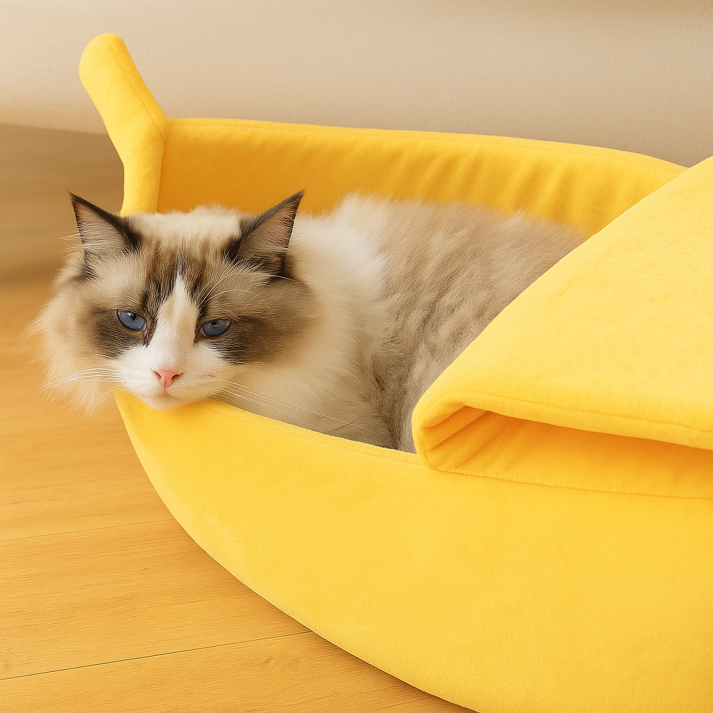 Cozy Banana Pet Nest