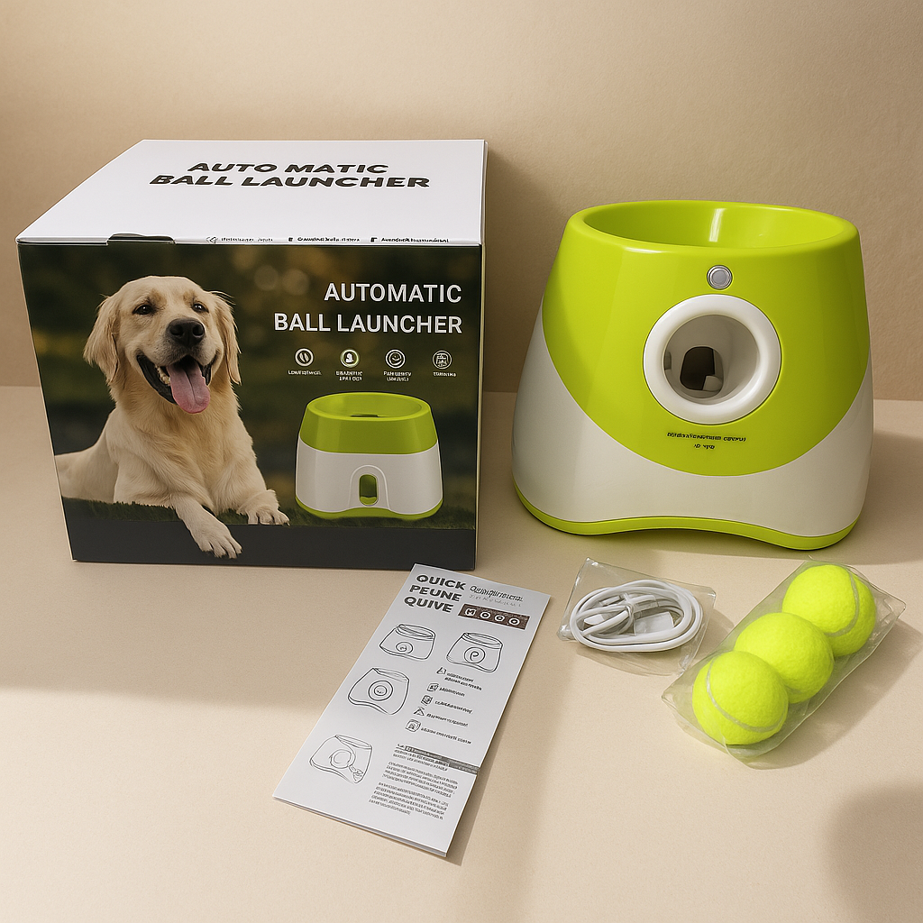 Automatic Pet Ball Launcher